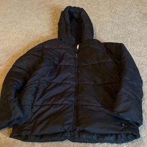 Boys black GAP Winter Coat size YXL